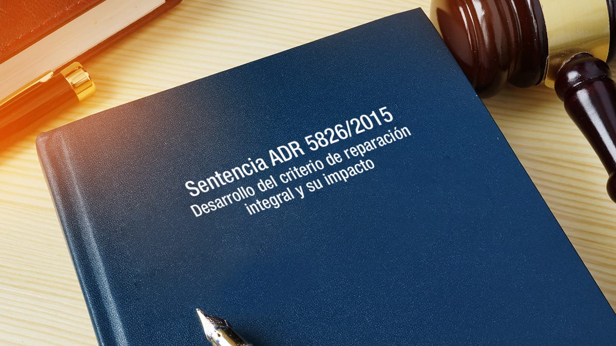 desarrollo del criterio de reparación