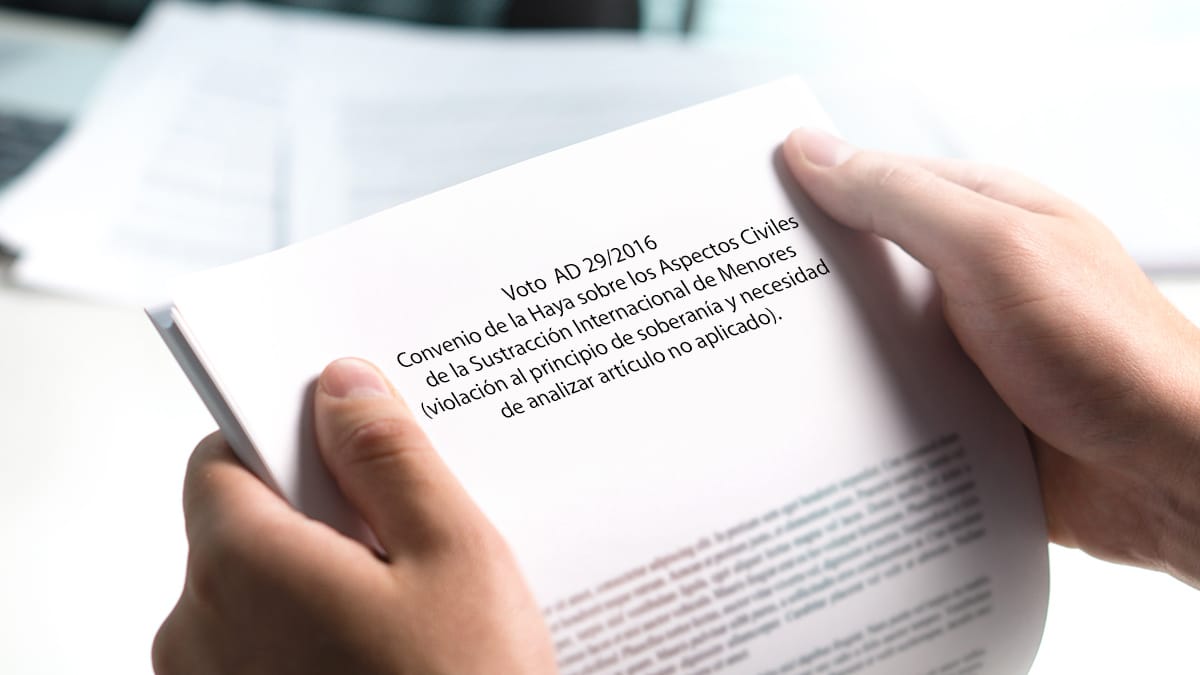 convenio de la haya sobre los aspectos civiles