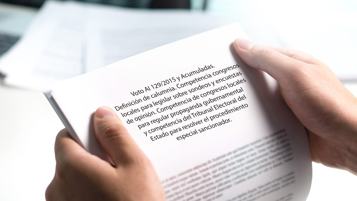 definición de calumnia competencia