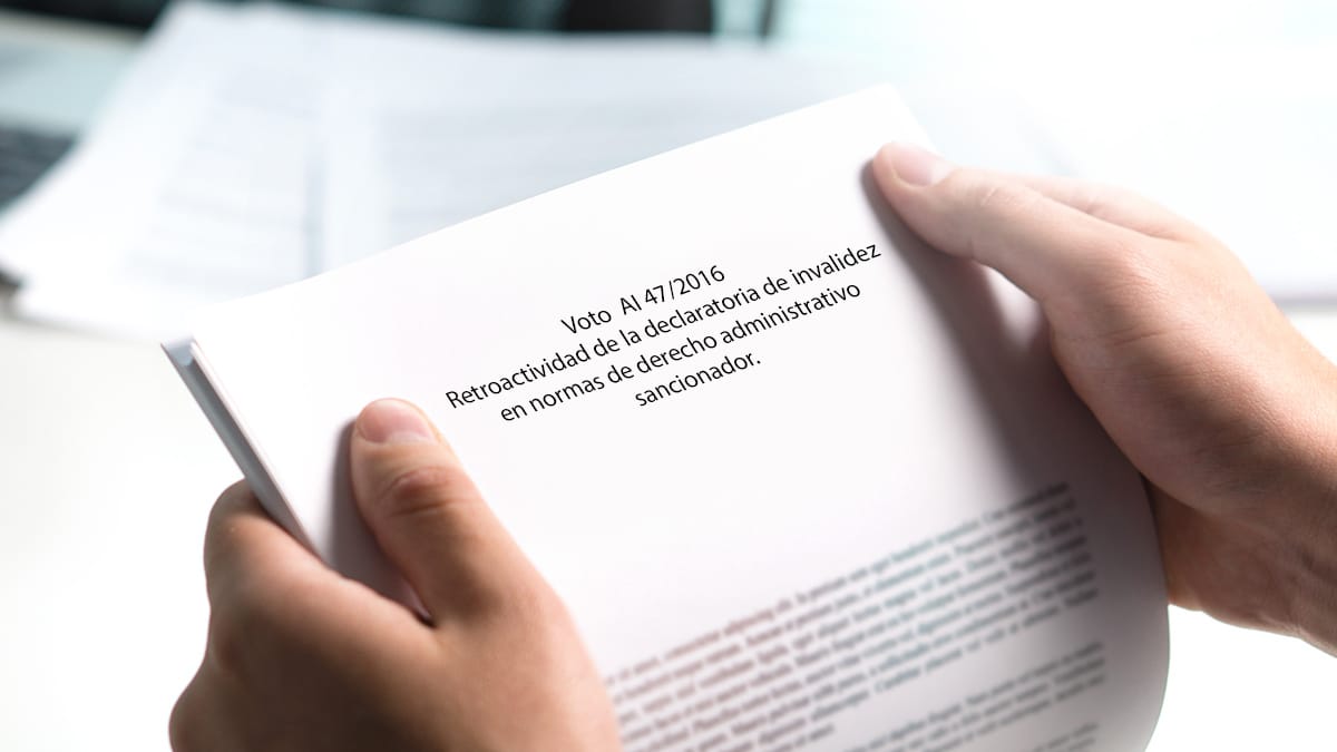 RERTROACTIVIDAD DE LA DE DERECHO ADMINISTRATIVO SANCIONADOR