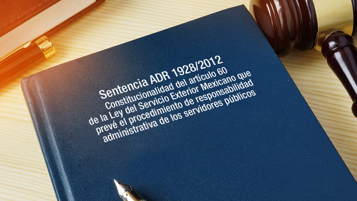 CONSTITUCIONALIDAD ART 60 LEY DEL SERVICIO EXTERIOR MEXICANO