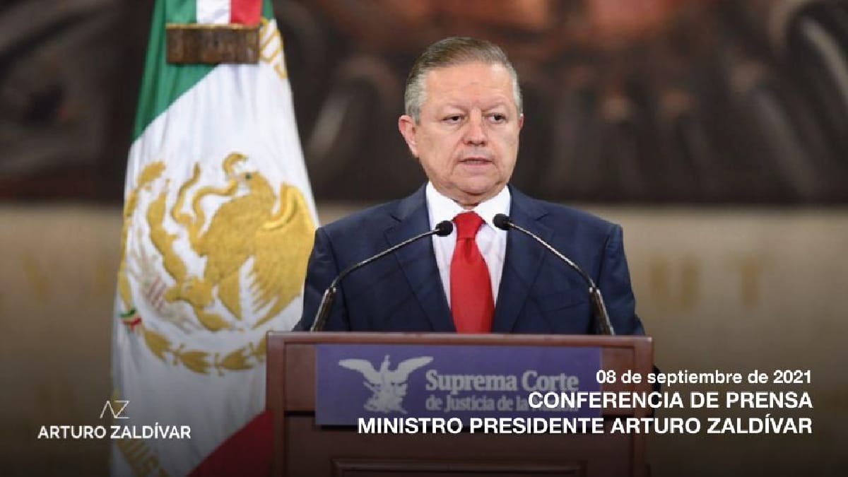 conferencia de prensa ministro presidente arturo zaldívar