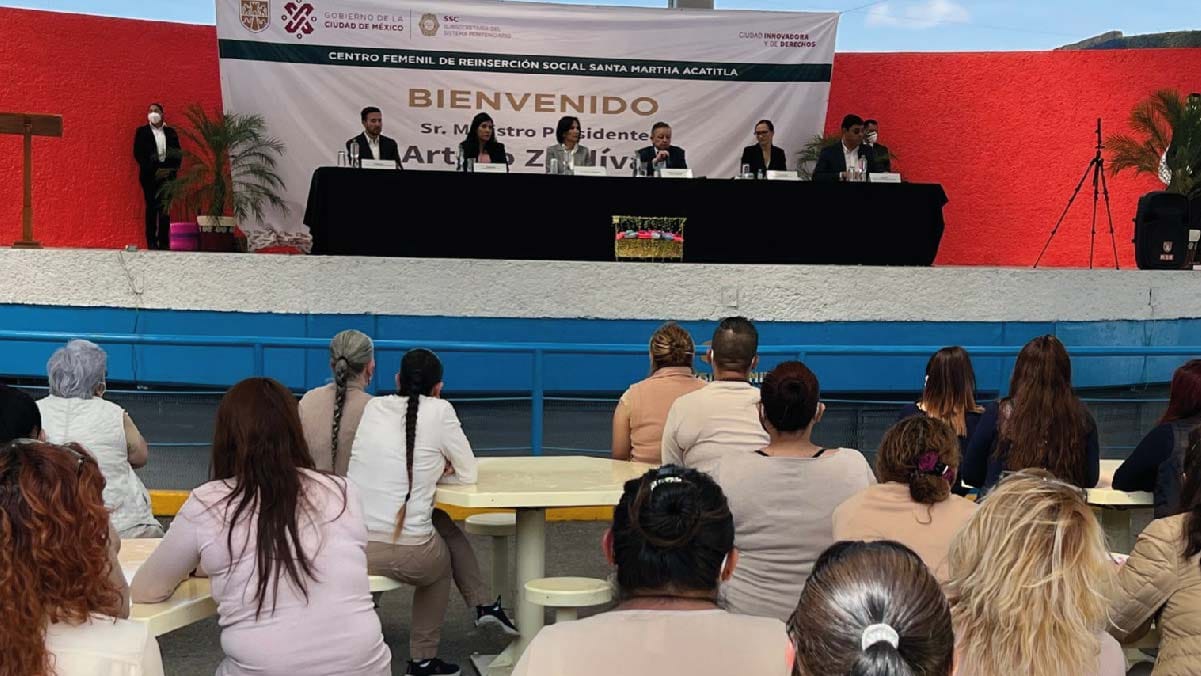 Visita al Centro Femenil de Reinserción Social Santa Martha Acatitla